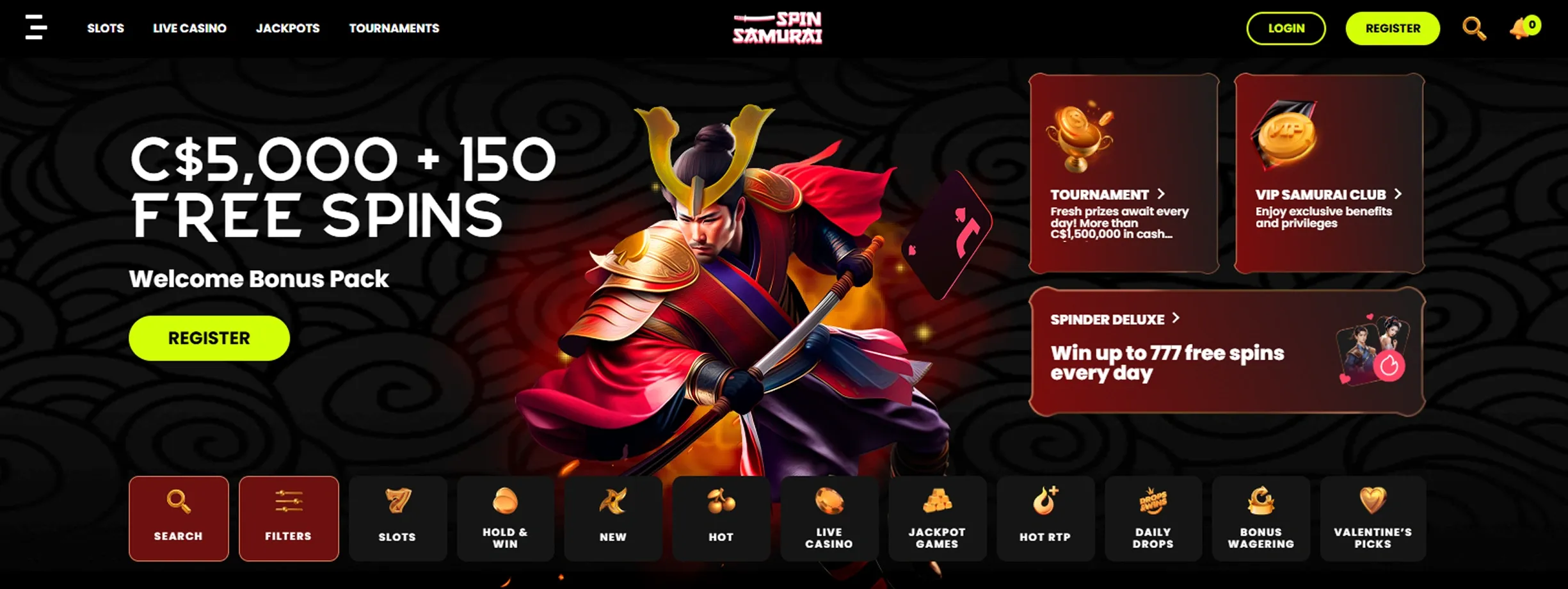 Spin Samurai Casino